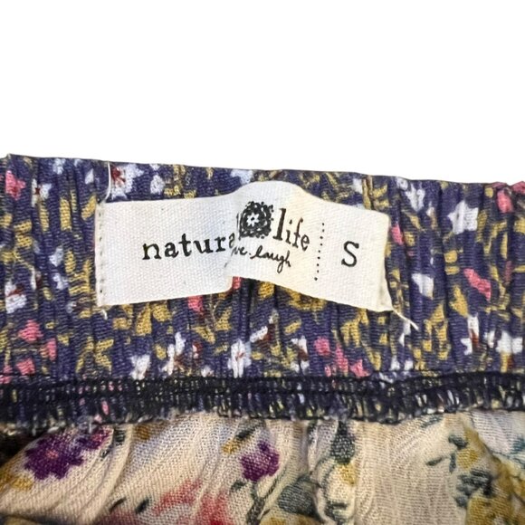 Natural Life Maxi Skirt Boho Patchwork Gypsy Hippie Floral Nature Fairycore S - Picture 7 of 8